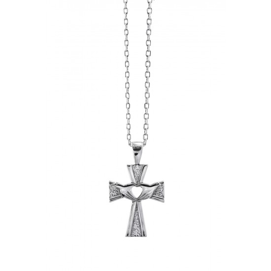  Sterling Silver Peacemaker® Cross